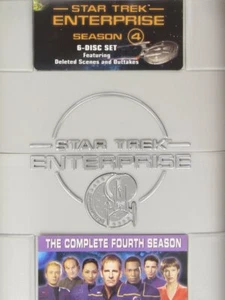 STAR TREK ENTERPRISE, THE COMPLETE FOURTH SEASON, DVD, good!!! - Picture 1 of 1