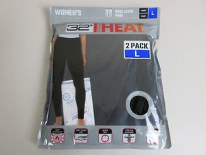 32 Degrees Heat Damen 2er Pack Base Layer Hose Gr. L - Schwarz (NEU) - Bild 1 von 4