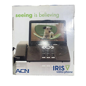 Téléphone vidéo numérique ACN IRIS V 4000 téléphone domestique filé vidéo boîte ouverte