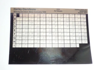 Harley-Davidson Teilekataloge/Parts Catalog POLICE Models 1984-1986 Microfiche - Bild 1 von 1