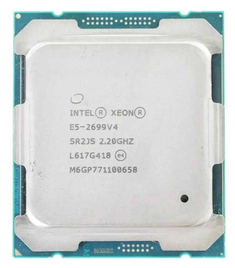 Intel Xeon E5-2699 V4 2.20GHz 22-Cores 44-Thread LGA2011-3 SR2JS CPU Processor - Image 1 of 1