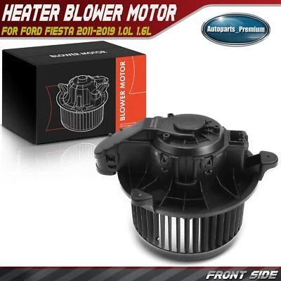 HVAC Heater Blower Motor Fan Assembly for Ford Fiesta 2011-2019 1.0L 1.6L Front - Image 1 of 4