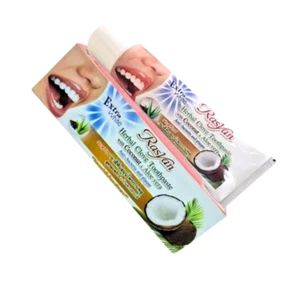Pasta de dientes Rasyan clavo de hierbas Rasyan Isme Aloe Vera coco guayaba blanqueador Lea - Imagen 1 de 10