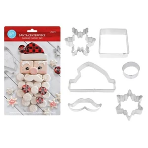 R&M Santa Centrepiece Cutter 6pc Set - Picture 1 of 6