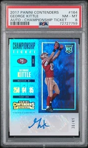 2017 Panini Contenders - Rookie Ticket Championship Ticket #164 George Kittle... - Bild 1 von 2