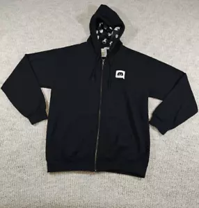 Felpa con cappuccio e zip intera FPS Apparel Discord uomo M grafica foderata gamer - Foto 1 di 11