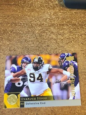 2009 Upper Deck Football Star Rookie # 276 Evander Hood RC - Image 1 of 4