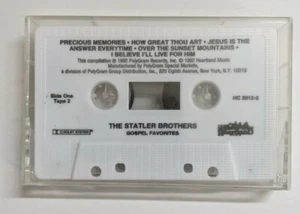 Statler Brothers - Gospel Favorites CASSETTE TAPE #2, 1992, Pre-Owned - Picture 1 of 2