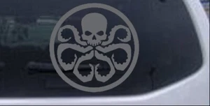 Hydra Logo Car or Truck Window Laptop Decal Sticker Silver 8X8.0 - Picture 1 of 1