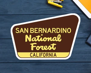 San Bernardino National Forest Aufkleber Sticker 3,75" x 2,5" California Park Vinyl - Bild 1 von 1