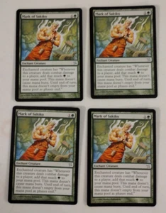 MTG BOK Mark of Sakiko Uncommon x4 Cards are in Great Shape - Picture 1 of 1