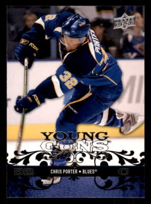 2008-09  Upper Deck  #216 Chris Porter St. Louis Blues RC - Image 1 of 2