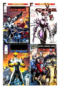 Wild Core #1, 1 Var, 2, 7 (1997 Image) by Brett Booth, Ruffner, Mcweeney! NM - Picture 1 of 11