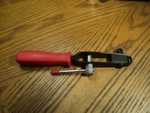 Vintage CV Joint Ear Clamp Banding Auto Tool w/ Cutter 9" Long Parts or Repair - Picture 1 of 14