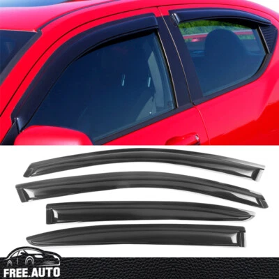 Для 08-14 Dodge Avenger козырек на окно вентиляционный дефлектор защиты от солнца дождя комплект из 4 шт. - Изображение 1 из 4