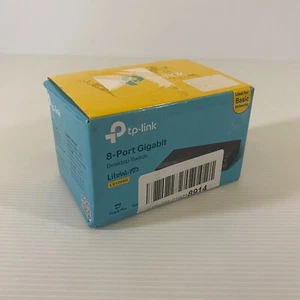 TP-Link 8-Port Gigabit Desktop Switch Model LS1008G | Tested *Read Desc* - Picture 1 of 6