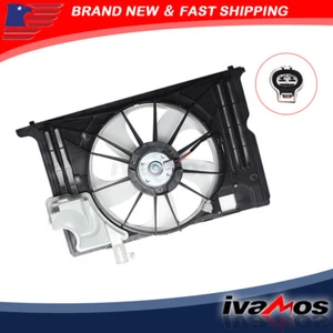 Conjunto de ventilador condensador de aire acondicionado radiador Toyota Corolla 14-19 TYC623160 - Imagen 1 de 8