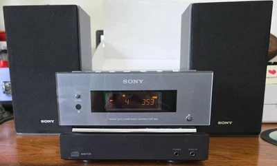 Sony HCD-CBX1 Hi Fi  Micro Stereo Receiver System CD/AM/FM/MP3 Radio - Image 1 of 4