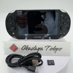 Consola PS Vita Slim PSV Caqui Negra PCH-2000 PlayStation Chager Probada Funcionando - Imagen 1 de 21