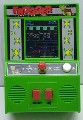 Frogger Handheld Game Green 2018 Konami Used Toy Works Electronic Hand Held - image 1 of 4