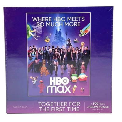 Экологичная доска HBO Max Jigsaw Puzzle 500 шт. кино ТВ-мультфильмы 18 дюймов x 24 дюйма - Изображение 1 из 4