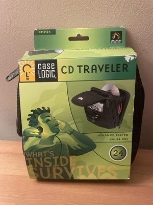 Cd Traveler Case External Headphone Jack For 24 CD Case Logic OG Packaging - Image 1 of 4