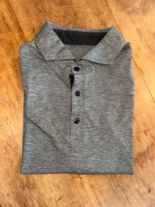 Lululemon Evolution Poloshirt Herren mittelgrau Golf - Bild 1 von 5