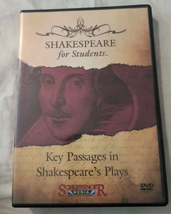 Shakespeare For Students: Key Passages In Shakespeare's Play DVD B17 - Picture 1 of 2