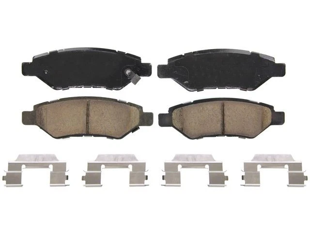 Rear Brake Pad Set For 10 Cadillac SRX Naturally Aspirated NT35G9 — 第 1/1 张图片