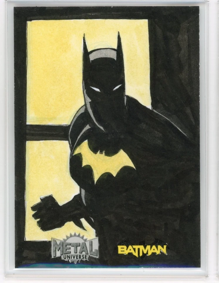 2025 Skybox Metal Universe Batman 1/1 Sketch Card by Gary Shipman - Image 1 of 1
