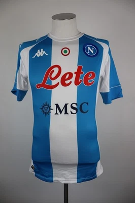 KAPPA NAPOLI Fußballtrikot S Herren Man Shirt Soccer Sport Insigne N24 Signiert - Bild 1 von 4