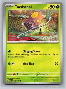 Toedscool #015/182 SV04: Paradox Rift Common - Pokemon Cards G34 - Picture 1 of 2