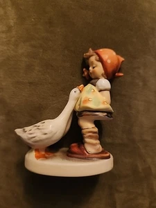 Goebel Hummel W Germany Gänsemädchen Figur 1973 47 3/0 Ho 84 Sammlerstück 4" - Bild 1 von 12