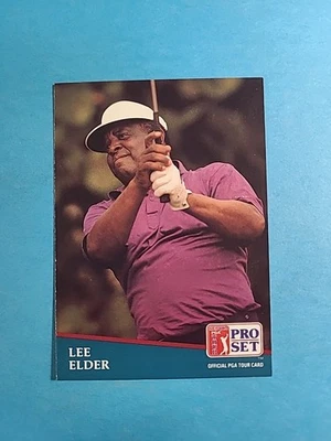 Lee Elder 1991 Pro Set Golf Card # 226 J2312 - Image 1 of 2