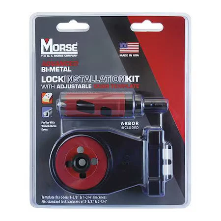 Morse Mhsalkit1 Hole Saw Kit, Saw Sizes 1" To 2-1/8" - Image 1 of 1