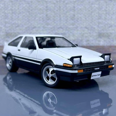 Toyota Sprinter Trueno AE86 – Maisto 1:24 Scale Diecast Model Car Initial D JDM - Image 1 of 4