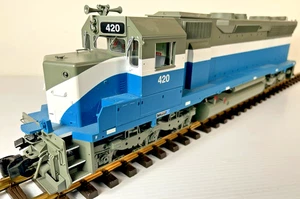 ARISTOCRAFT ART-22425 SD-45 Great Northern "Big Sky Blue" #420 G/1 Locomotive - Picture 1 of 18