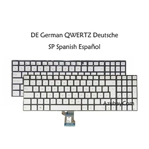 Tastiera laptop DE SP per ASUS ZenBook Pro Ux501Jw N501Jw, argento, retroilluminata/no - Foto 1 di 6