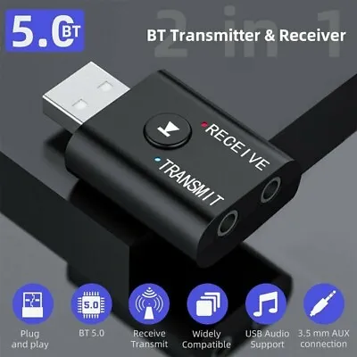 Bluetooth-adapter Transmitter Receiver Bluetooth-audio Receiver Wireless Audio • 7.09€