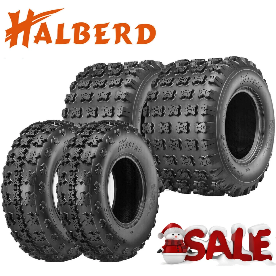 Quad Sport ATV Tires 21X7-10 20X10-9 21X7X10 20X10X9 Tubeless Fit Yamaha Raptor Foto 1 de 4