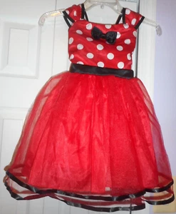 COSTUME MINNIE MOUSE BAMBINA NUOVO CON ETICHETTE - Foto 1 di 3