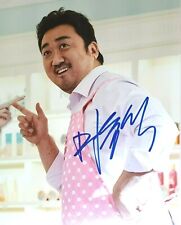 MA DONG-SEOK In-Person Signed Autographed Photo RACC COA 마동석 Gangster Cop Devil