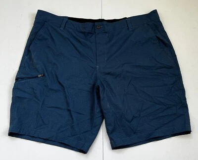 Hawke & Co Cintura Ligera Flexible Libre Elastizada Golf Corta Azul Talla 42 W Foto 1 de 4