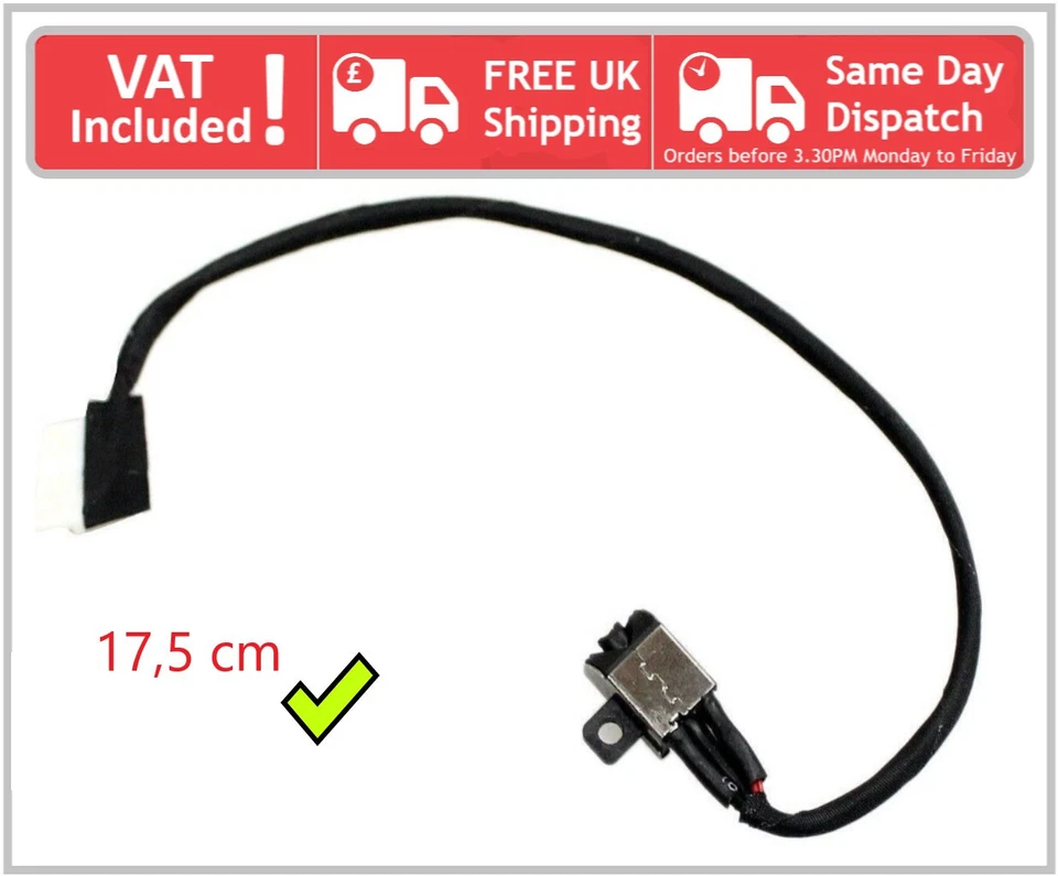 Genuine Dell DC Power Connector Cable Dp/n - 02k72n