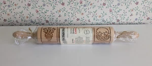 Embossed Wooden Rolling Pin, Mood for Wood - Picture 1 of 11