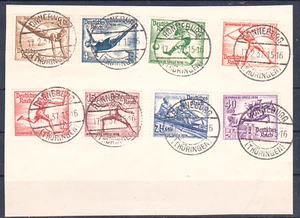 ALLEMAGNE SPORTS CARTE SERIE COMPLETE JO JEUX OLYMPIQUES BERLIN 36 OB BONNEBURG - Picture 1 of 1