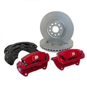Bremssättel vorn Bremsscheiben 340mm Audi A3 S3 8V SQ2 große Bremse Bremsanlage  - Picture 1 of 5
