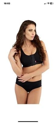 PI Active Lipoelastic Breast augmentation Post Surgery Compression Bra Large