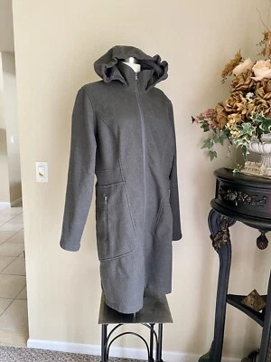 Merrell Trench Coat Jacket Large Gray - Image 1 of 4