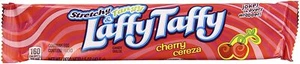 Wonka Stretchy & Tangy Laffy Taffy, Cherry Cereza, 1.5-ounce (Pack of 24) - Picture 1 of 8